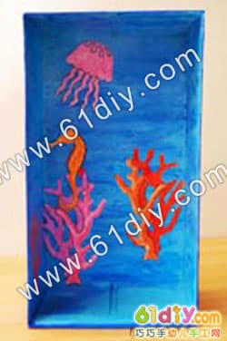 Beautiful Underwater World (carton) Coral Reef Diorama