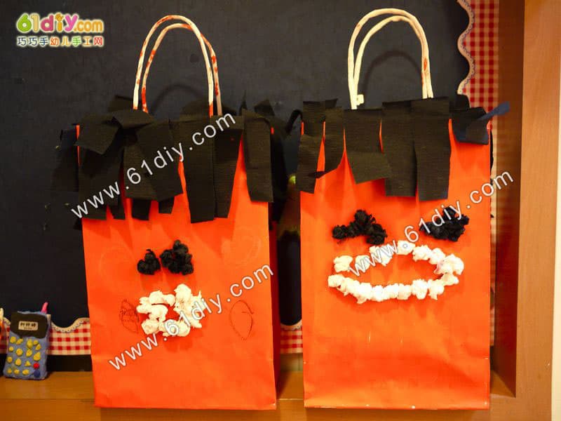 Halloween handmade - interesting bag (treat bag)