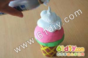 Paper Cup Ice Cream Handmade Ice Cream Sundae craft