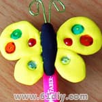 Butterfly Pencil Topper Making Butterfly Pencil Topper