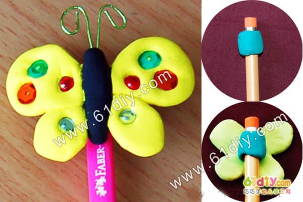 Butterfly Pencil Topper Making Butterfly Pencil Topper