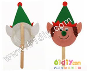 Tray Handmade - Christmas Elf