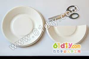 Tray making Thanksgiving message card turkey