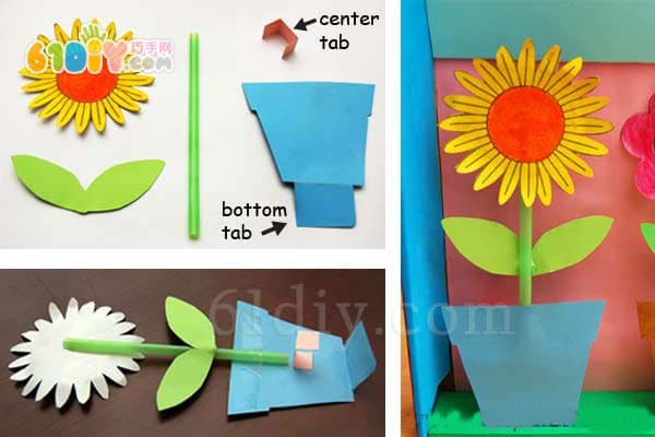 Carton Stereo Garden Handmade Garden Diorama