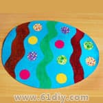 Making Easter Egg Placemats Easter Egg Placemat