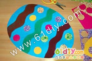 Making Easter Egg Placemats Easter Egg Placemat