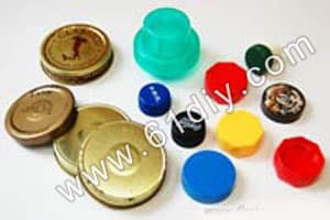 Bottle cap stamp handmade