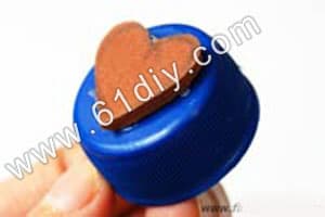 Bottle cap stamp handmade