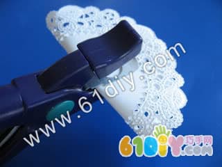 Cake paper flower hanging handmade