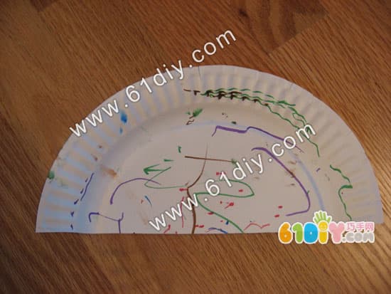 Paper Tray Jelly Handmade Paper plate Jelly Fish
