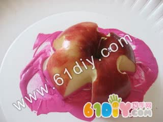Beautiful Apple Seal Painting Apple Print Flowers