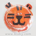 Tray Tiger Handmade Tiger Craft