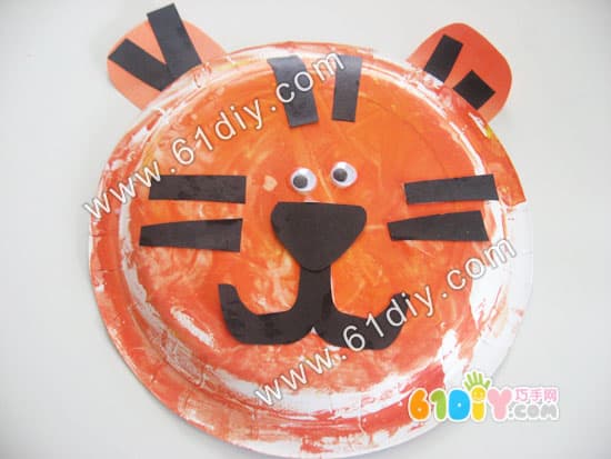 Tray Tiger Handmade Tiger Craft