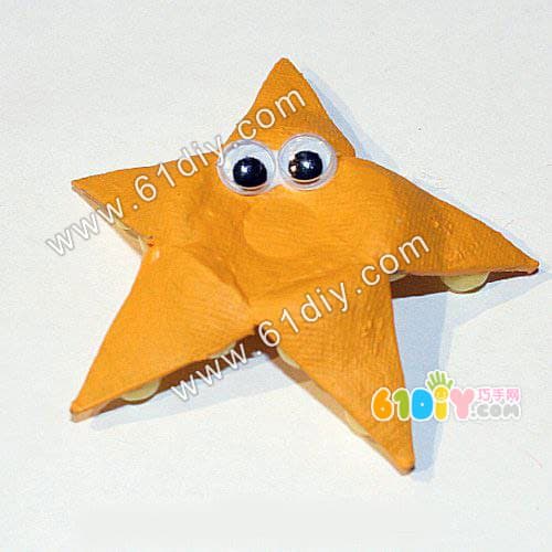 Egg Box Handmade Starfish Egg Carton Star Fish