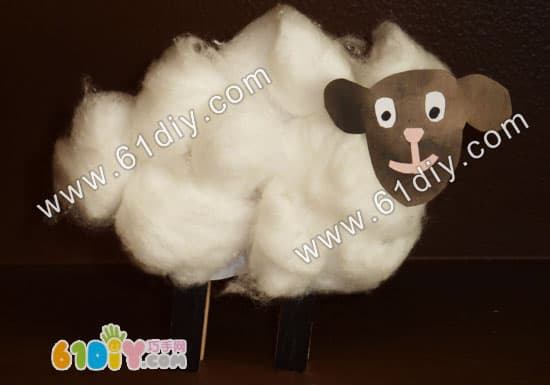 Cotton lamb handmade