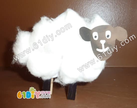 Cotton lamb handmade