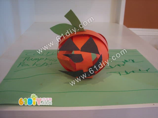 Another practice of paper pumpkin