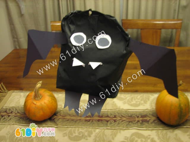 Paper bag handmade - vampire bat