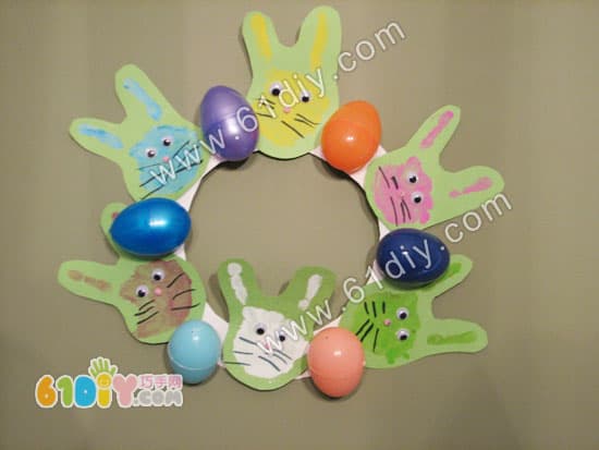 Easter Bunny Wreath