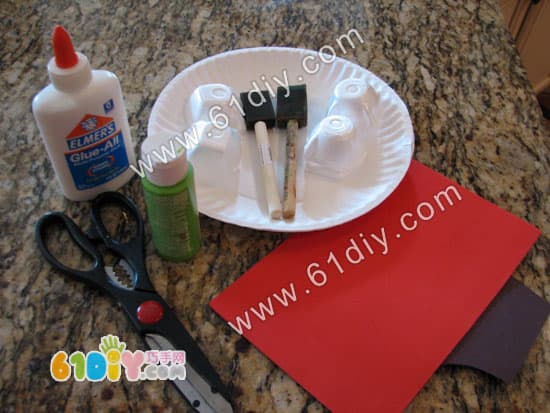 Tray handmade - frog