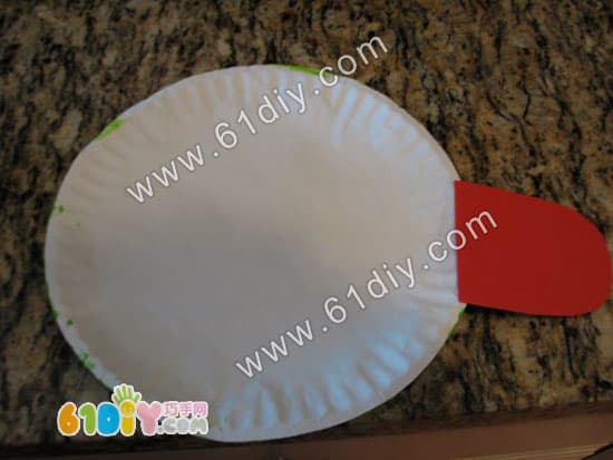 Tray handmade - frog
