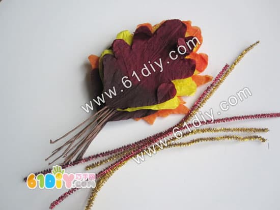 Leaf making headgear