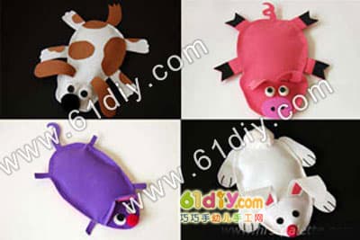 Cute little animal handmade