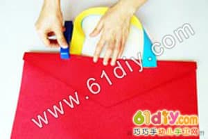 Letter bag handmade