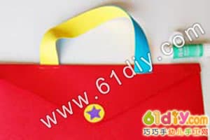 Letter bag handmade