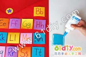 Letter bag handmade