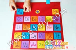Letter bag handmade