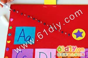 Letter bag handmade