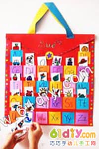 Letter bag handmade