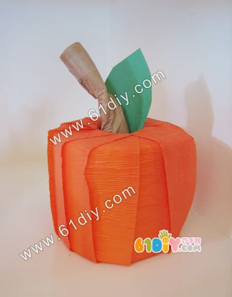 Pumpkin (roll paper handmade)