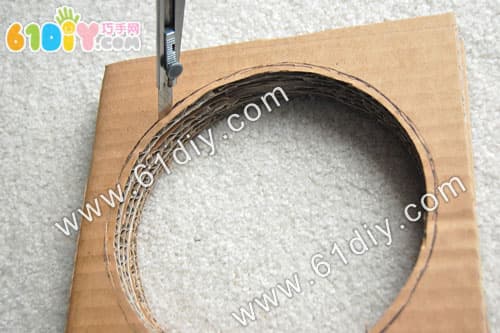 Carton handmade pizza