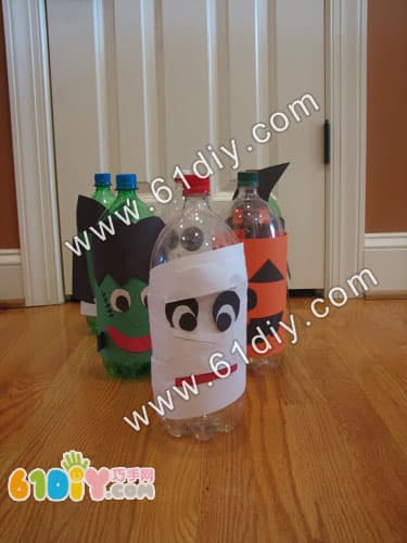 Cute Halloween Imp (Bottle Handmade)