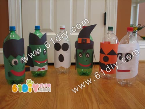 Cute Halloween Imp (Bottle Handmade)