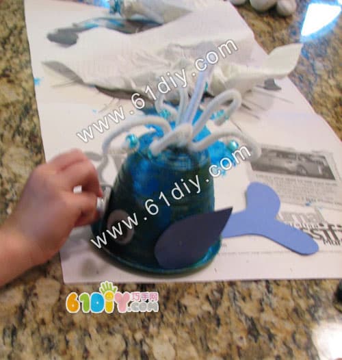 Whale handmade