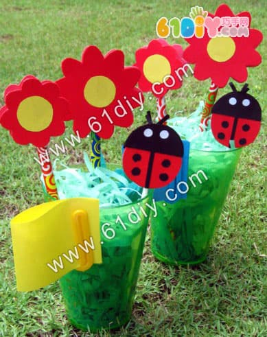 Teacher's Day Handmade - Blooming Flower Pots