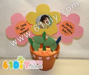 Handmade flower pot