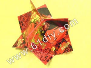 Simple red envelope lantern illustration