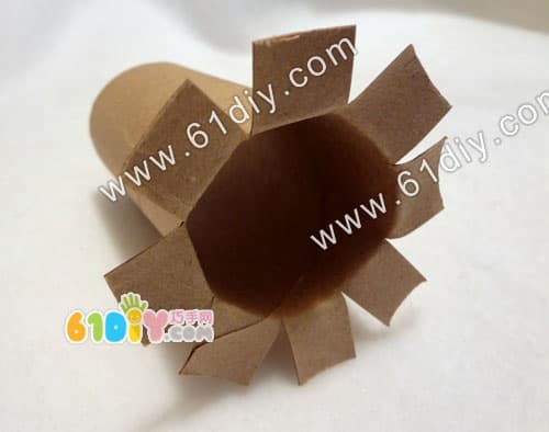 Roll paper core printed egg