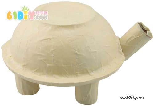 Disposable bowl turtle making