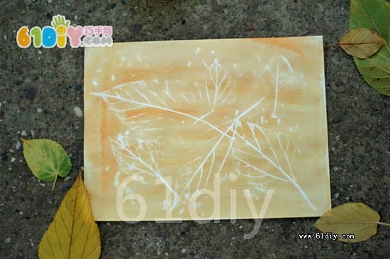 Crepe painting