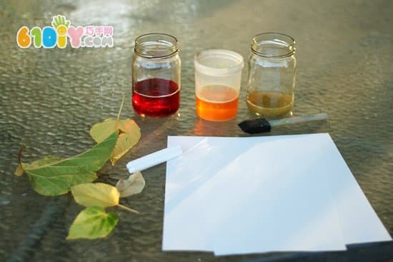 Crepe painting