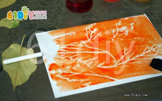 Crepe painting