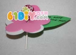 Lollipop flower making