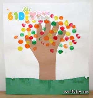 Fingerprint: Colorful Tree