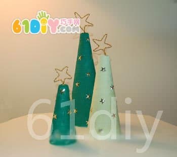 Bubble making cute christmas tree