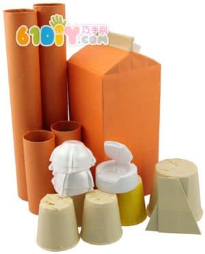 Milk carton paper tube making submarine